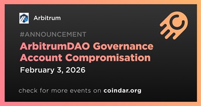 Arbitrum Warns of Compromised ArbitrumDAO Governance Account