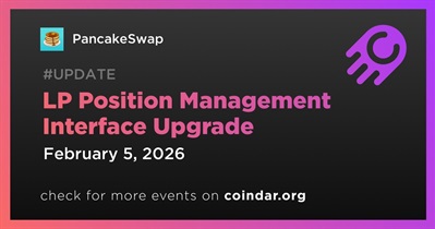 PancakeSwap Improves LP Position Management Interface
