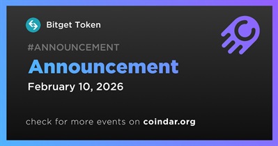 Bitget Token to Make Announcement on February 10th