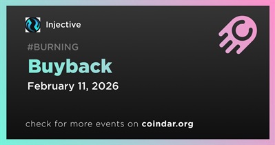 Injective to Hold Buyback on February 11th