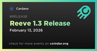 Cardano to Release Reeve 1.3