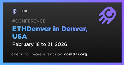 DIA to Participate in ETHDenver in Denver on February 18