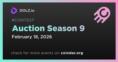 DOLZ.io to Launch Auction Season 9 on February 18