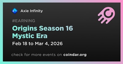 Axie Infinity Launches Origins Season 16 Mystic Era