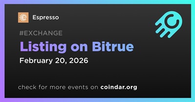 Espresso to Be Listed on Bitrue on February 20
