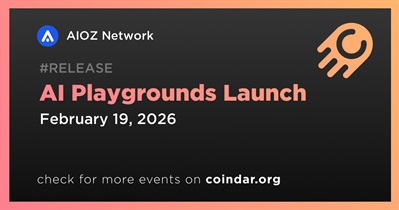 AIOZ Network Launches AI Playgrounds