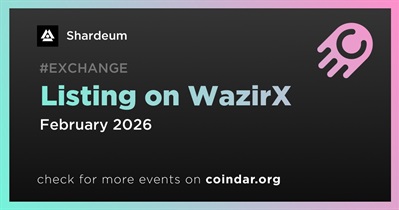 Shardeum to Be Listed on WazirX in February
