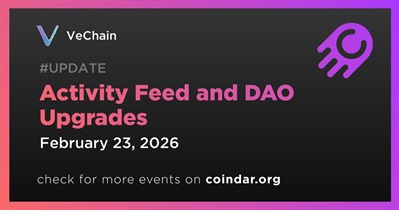 VeChain Adds Activity Feed DAO Upgrades to VeBetter