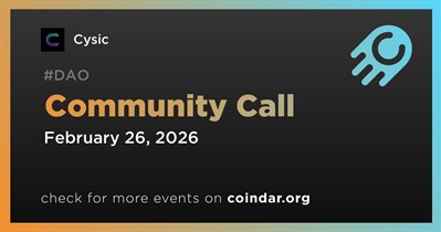 Cysic to Host Community Call on February 26