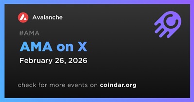 Avalanche to Hold AMA on X on February 26