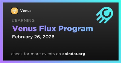 Venus to Start Venus Flux Program on February 26