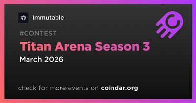 Immutable to Host Titan Arena Season 3