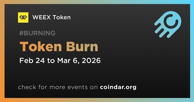WEEX Token to Hold Token Burn