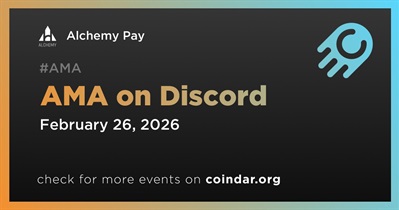 Alchemy Pay to Hold AMA on Discord on February 26