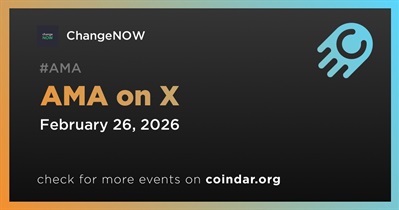 ChangeNOW to Hold AMA on X on February 26