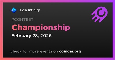 Axie Infinity to Host Championship on February 28
