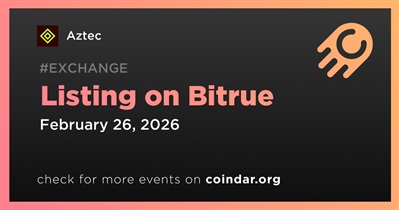 Aztec to Be Listed on Bitrue on February 26