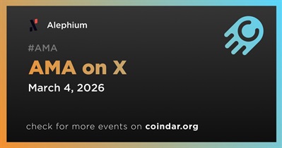 Alephium to Hold AMA on X on March 4