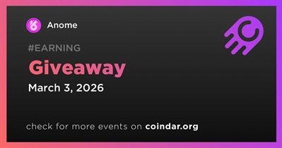 Anome to Hold Giveaway on March 3