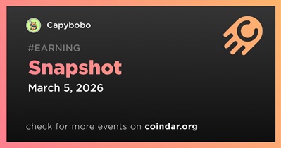 Capybobo to Host Snapshot on March 5