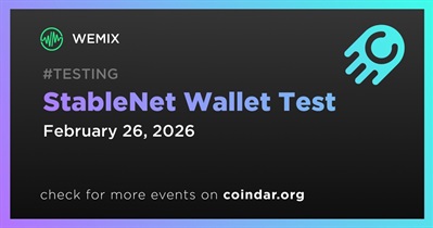 WEMIX to Launch StableNet Wallet Test