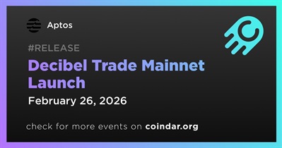 Aptos to Launch Decibel Trade Mainnet