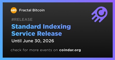 Fractal Bitcoin to Advance Standard Indexing Service in Q2