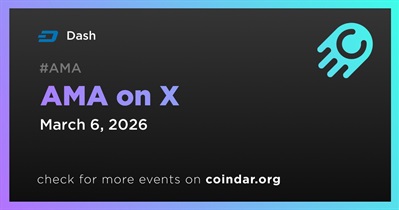 Dash to Host AMA on X With CoinW on March 6