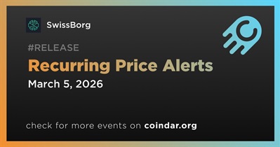 SwissBorg Launches Recurring Price Alerts