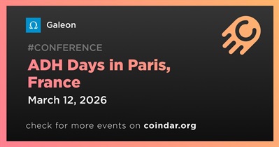 Galeon to Participate in ADH Days in Paris on March 12th