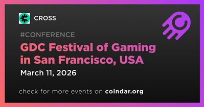 CROSS to Participate in GDC Festival of Gaming in San Francisco on March 11th