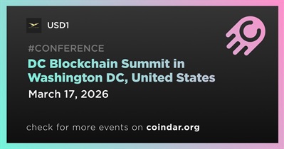 USD1 to Participate in DC Blockchain Summit in Washington DC on March 17th