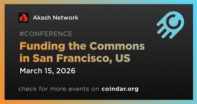 Akash to Join Funding the Commons SF in San Francisco on March 15