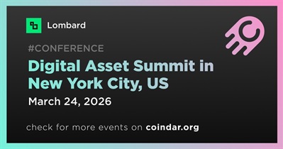Lombard to Join Bitcoin Track Panel at DAS in New York City on March 24th