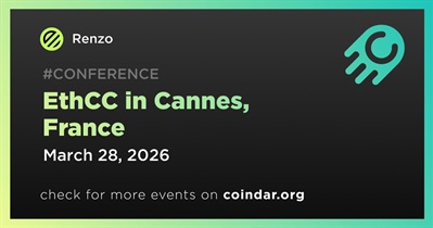Renzo to Participate in EthCC in Cannes on March 28th