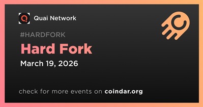 Quai Network to Undergo Hard Fork on March 19th