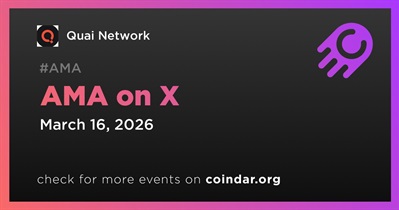 Quai Network to Hold AMA on X on March 16th