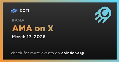 COTI to Hold AMA on X on March 17th