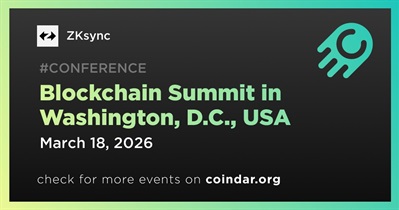 ZKsync to Participate in Blockchain Summit in Washington, D.C. on March 18th