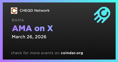 CHEQD Network to Hold AMA on X on March 26th