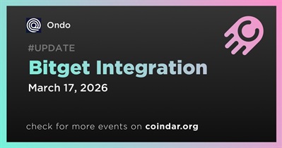 Ondo to Be Integrated With Bitget