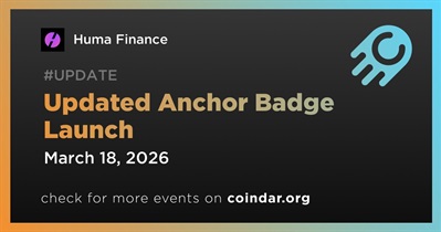 Huma Finance Releases Updated Anchor Badge