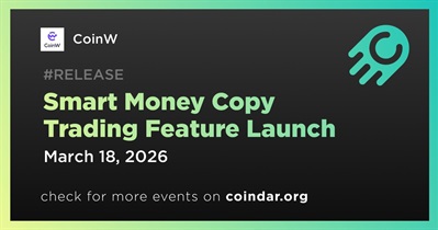 CoinW to Release Smart Money Copy Trading Feature