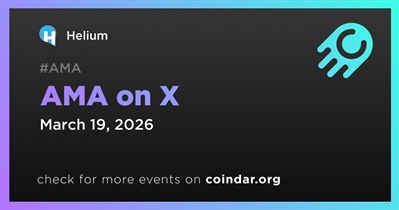 Helium to Hold AMA on X on March 19th