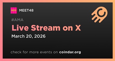 IDOL to Hold Live Stream on X on March 20th