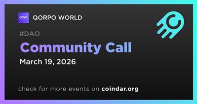 QORPO WORLD to Host Community Call on March 19