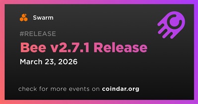 Swarm Will Release Bee v.2.7.1 on March 23