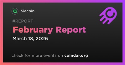 Sia Foundation Publishes February State of Sia Update