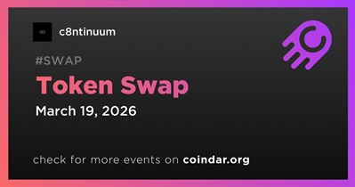 c8ntinuum Announces Token Swap on March 19th