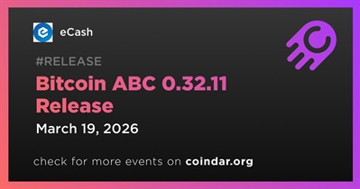 eCash Releases Bitcoin ABC 0.32.11